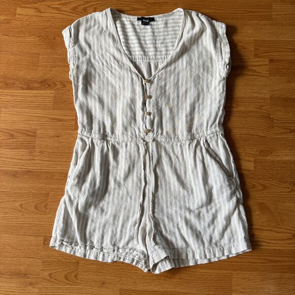 Sanctuary Leo Soft Short Sleeve Romper Size Large - Picture 2 of 8